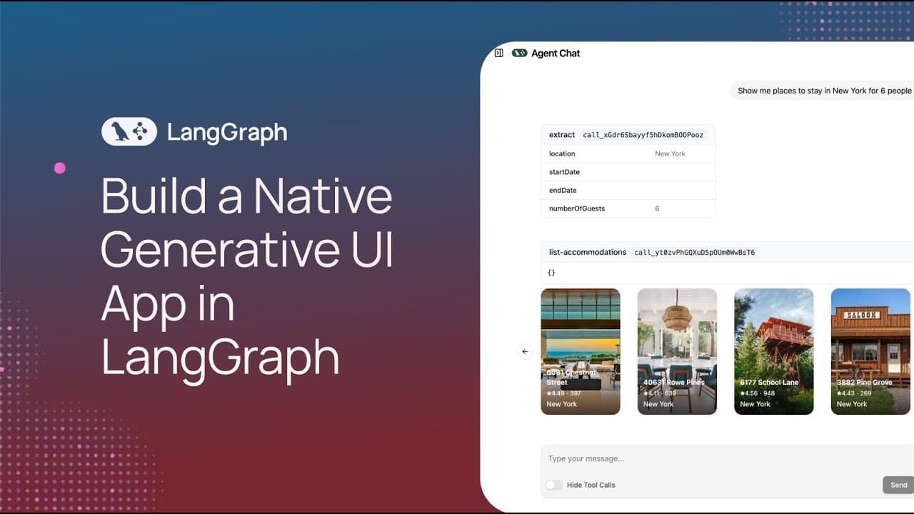 Revolutionize Your React Apps: A Deep Dive into LangGraph's Generative UI